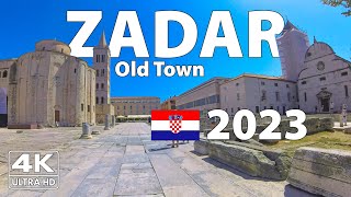 Zadar, Croatia Walking Tour ☀ (4K Ultra HD) – With Captions