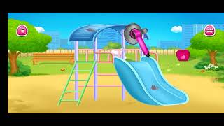 Kids park Clean up & Repair 🎢🎡🎠🎪 screenshot 1
