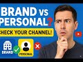 Uko wamenya niba channel yawe Ari brand cg personal account byoroshye cyane.reba uko wabikora.