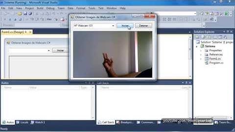 Detección de Movimiento C# y Aforge con webcam | Motion Detection C# Aforge with webcam