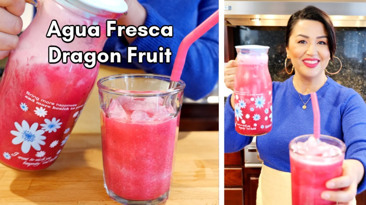 How to make Dragon Fruit Agua Fresca Recipe