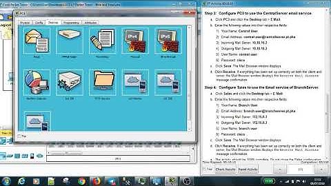 10.2.1.7 Packet Tracer - Web and Email Server #umb