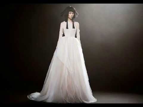 vera wang black wedding dress collection