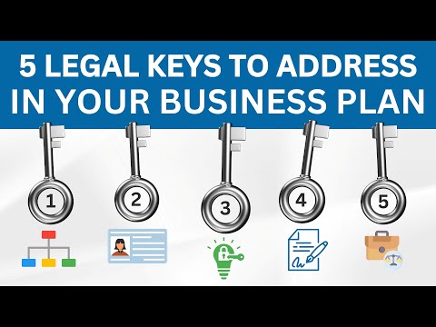5 Key Legal Points to Address in Your Business Plan