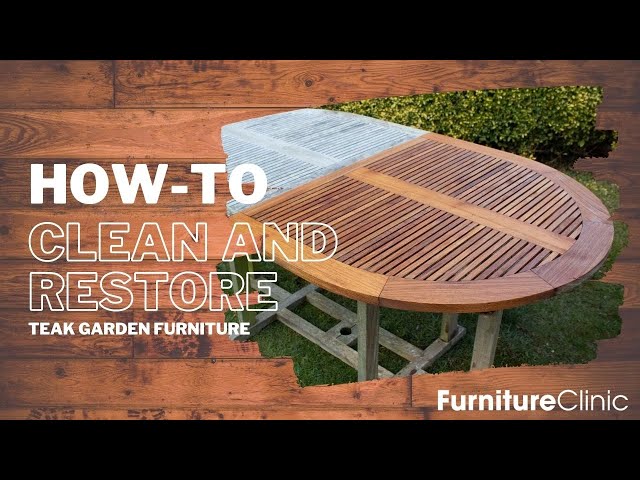 How to Refinish Outdoor Teak Furniture