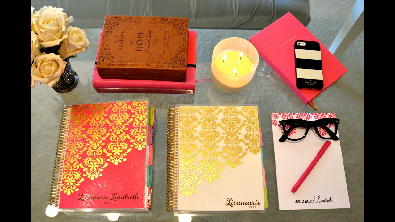 Erin Condren Life Planner Review & Organization 2014-2015 Edition