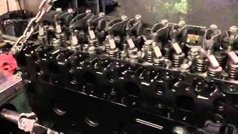 SLOW MOTION video of a 5.9 Cummins on Simulator questions call 844-202-2407, Steve