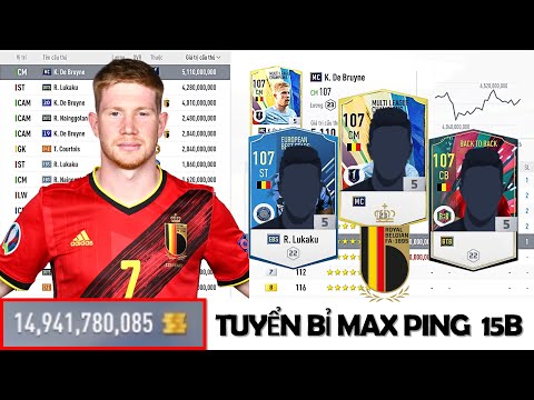 15 Tỷ Xây Dựng Tuyển Bỉ KHỦNG NHẤT FO4 Với Nhạc Trưởng Bruyne, Team Color Bayern Munich 400 Tỷ