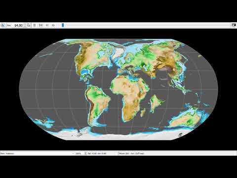 my new plate tectonic evolution of earth from 2 billion years ago to the present - reversed