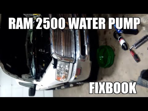 Water Pump 07-12 Dodge Ram 2500 Replacement “How to”