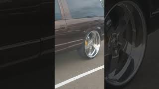 Root Beer 2 Door Tahoe #2door #2doortahoe #chevytahoe #cncc5 #bigrims #carshorts #chevytrucks #obs