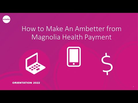 How to Make An Ambetter from Magnolia Health Payment