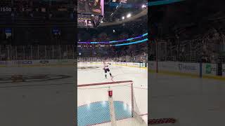 Ovechkin And Ryan Leonard (For The 1st Time) Step Onto The Ice For Pre-Game Warmups Content