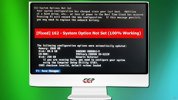 162-system Options Not Set (100% Working)