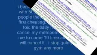 Bally Total Fitness Stuped