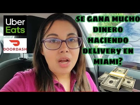 ¿Cuanto DINERO se gana haciendo DELIVERY en Miami en el 2021?