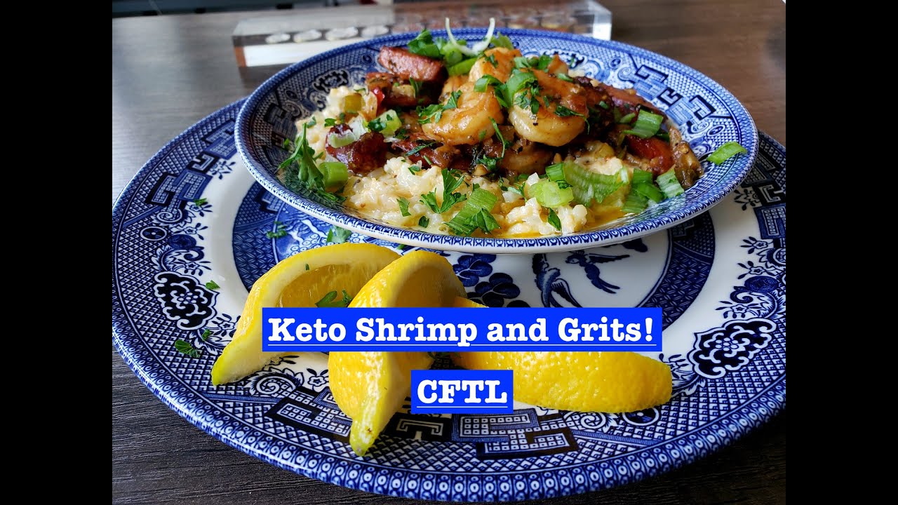 SHRIMP AND GRITS KETO FRIENDLY COOKING FROM THE LOFT YouTube