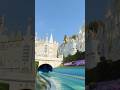 Disneyland 2025 Fantasyland Small World Train Walking People Watching Walt Disney 70th Fun