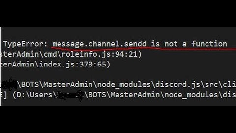 Fehlercodes lesen | discord.js #17