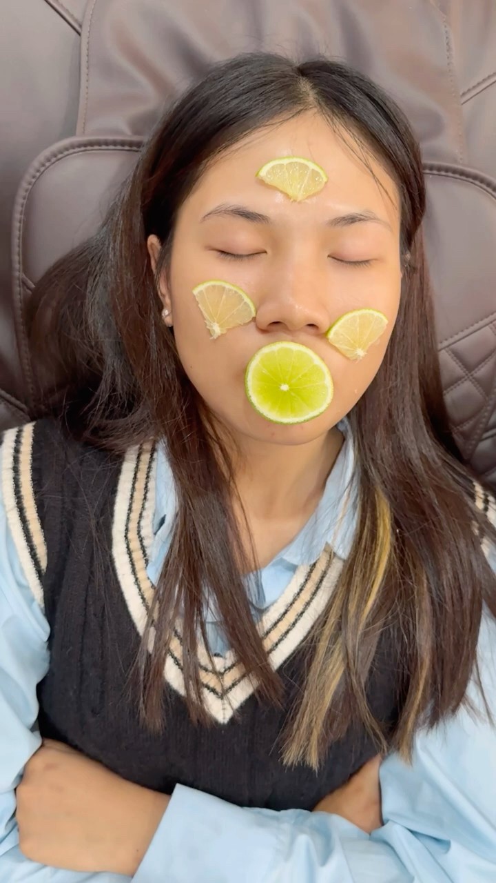 Su Hao comedy: Apply lemon mask ?