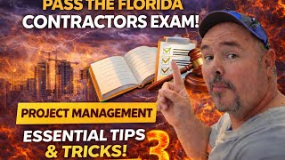 How to pass the Florida Contractors EXAM Project Management after test Part 3