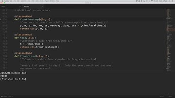 Python OOP Tutorial 3  classmethods and staticmethods