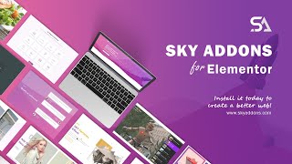 Sky Addons for Elementor | Features of Sky Addons 2022 | Techfyd
