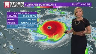 Hurricane Dorian Tracking The Path And Its Strength