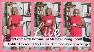☕Coffee with Angel from New Orleans | Hidden Gems of NOLA | Walmart Summer Fashion | Angel Cornelius