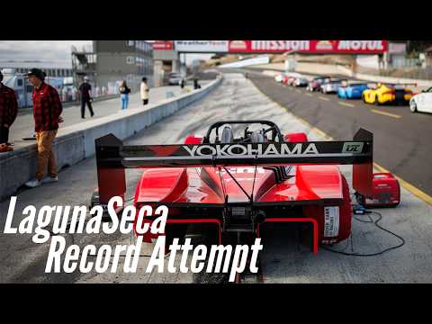 How fast is a Pikes Peak car at the Race track?