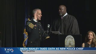 Chief Brian Manley officially takes the helm of APD