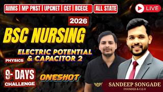 PNST 2026 |  (Electric potential and capacitor) | BSc Nursing 2026 | MP PNST | RUHS2026 #pnst