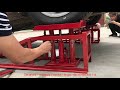 How to use hydraulic car service ramps,  USD30 per pair.