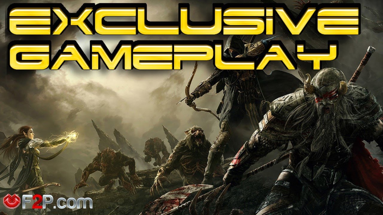 The Elder Scrolls Online Sorcerer Gameplay - PvE