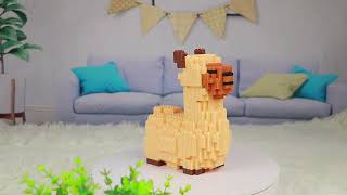 Zmblock Building Blocks Animals Sets Alpaca Sheep Building Toy