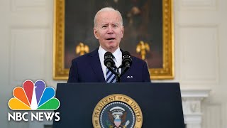 Biden Delivers Remarks on Actions to Provide Relief to Families | NBC News