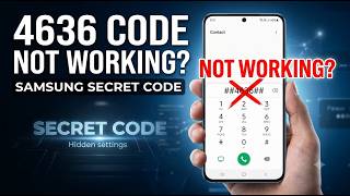 Secret Code For Samsung | Access Secret Code on Samsung Mobile | *#*#4636#*#* Not Working