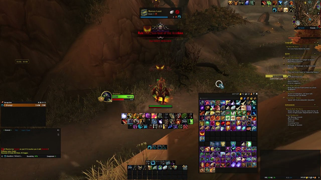 Finally getting the Rukhmar Mount In WoW!!