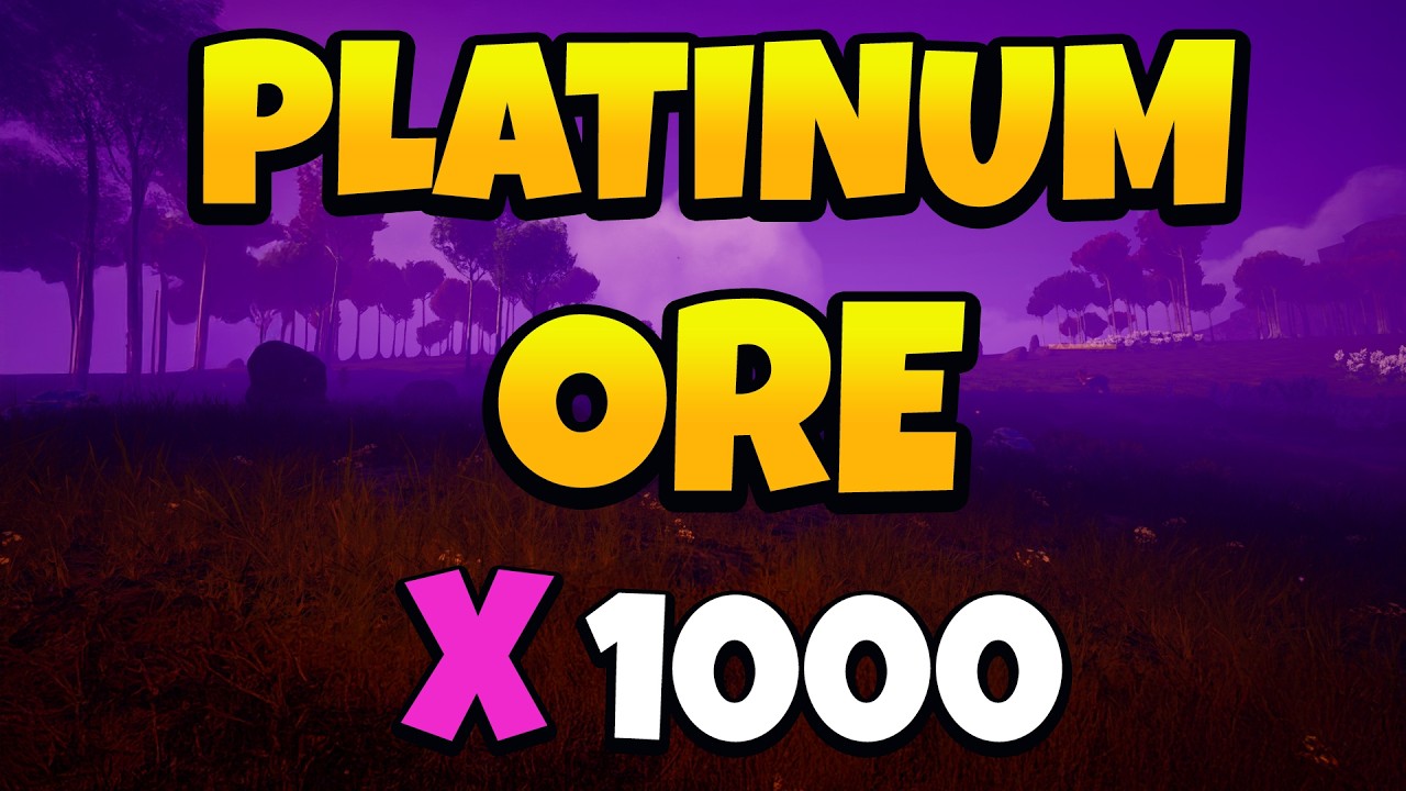 Добыча платиновой руды на карте «Икар Прометей»