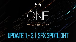 BOOM ONE | SFX Spotlight 2025 | Updates 1-3