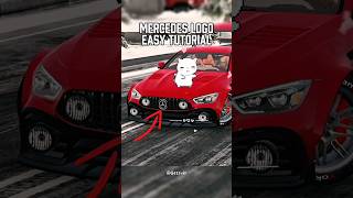 Mercedes Logo Tutorial Shorts in Car Parking Multiplayer #cpm