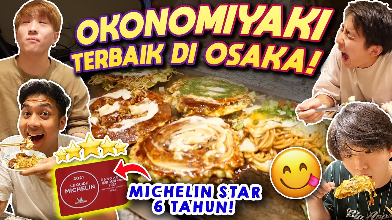 Jerome Polin Mukbang Okonomiyaki Lembut di Restoran Michelin Star!