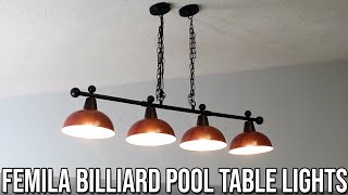 Femila Billiard Pool Table Lights
