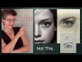 Drawing an eye in Charcoal tutorial