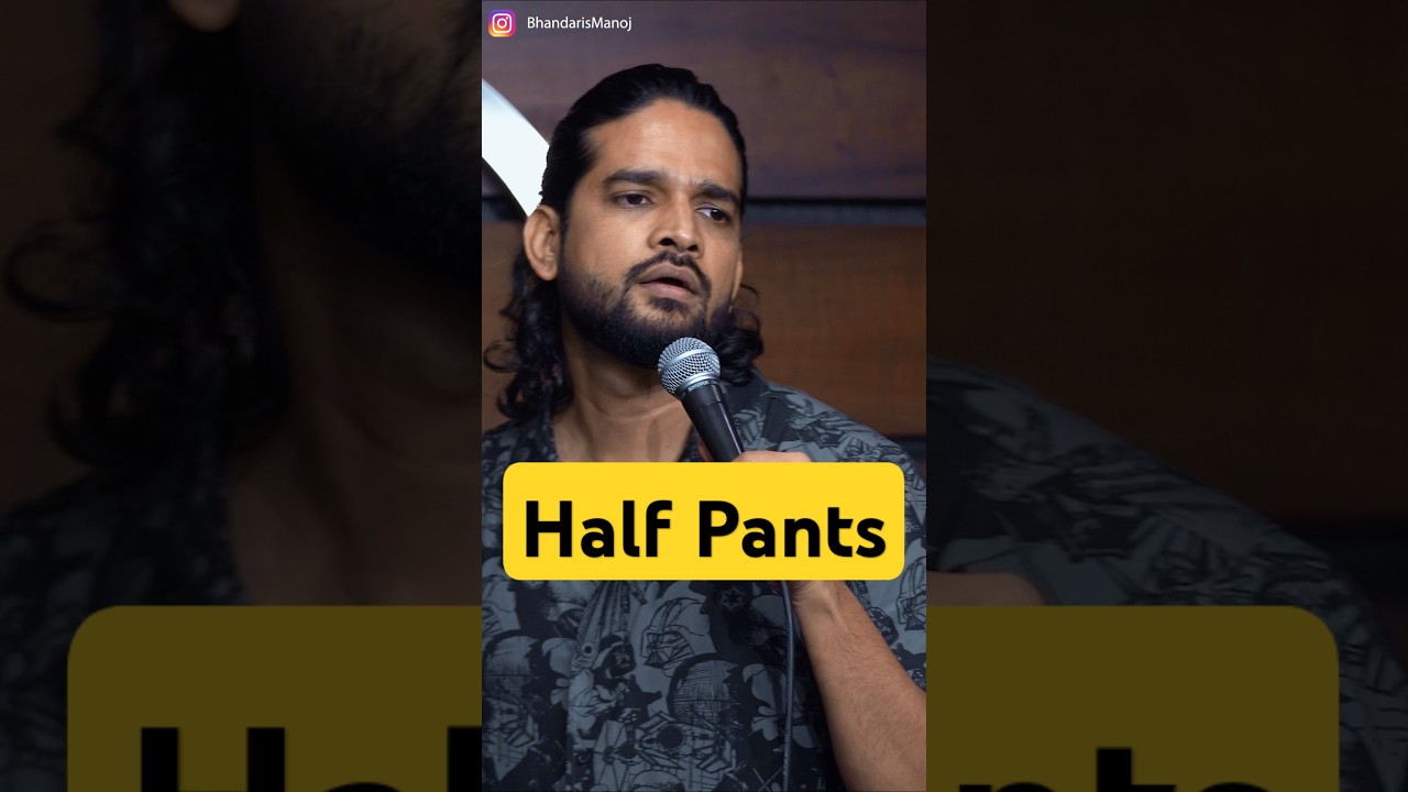 Half Pants Down..#shorts #standupcomedy #pants