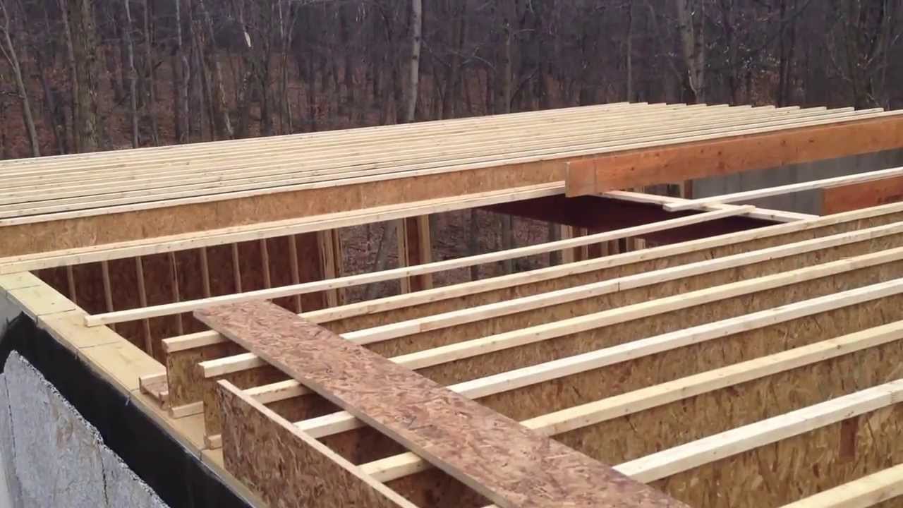 First Floor Framing Youtube