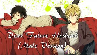 Dear Future Husband (Male Version)