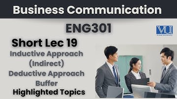 ENG301 Short Lecture 19_Inductive Approach_Deductive Approach_Direct Plan_Indirect Plan_Buffer