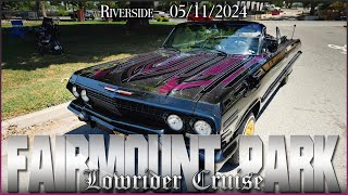 Cruising Through Fairmount Park: Lowriders Edition  05/11/2024