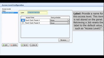 TX3 Configurator - How to Setup Access Levels